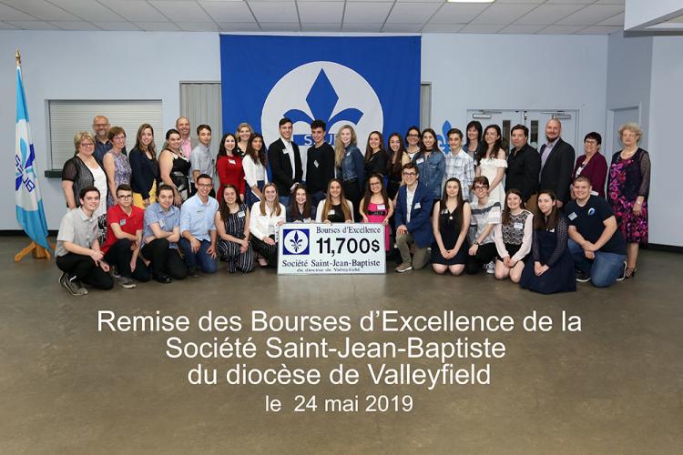 Bourses d'excellence 2019 - SSJB Valleyfield